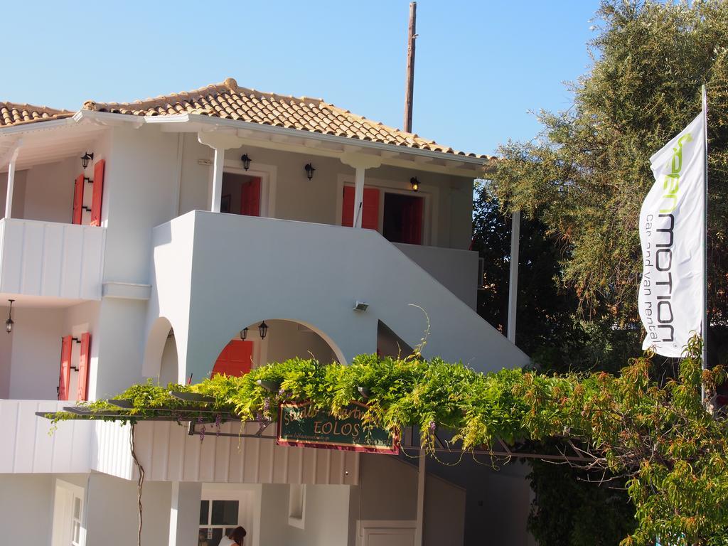 Eolos Apartments With Private Parking Áyios Nikítas Exterior foto