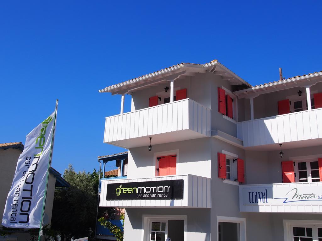 Eolos Apartments With Private Parking Áyios Nikítas Exterior foto